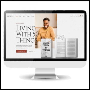 Author Website Design