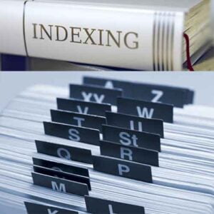 Book Indexing Services