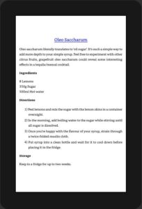 Cookbook Kindle Formatting Samples 2