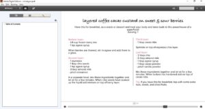 Cookbook formatting epub samples 1