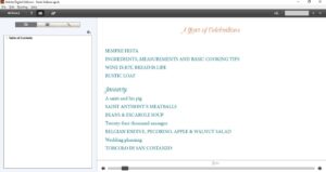 Table of Contents Epub Format Samples 10