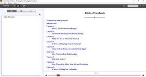 Table of Contents Epub Format Samples 4