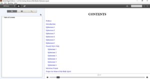 Table of Contents Epub Format Samples 7