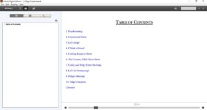 Table of Contents Epub Format Samples 8